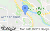 Map of Martindale, AB