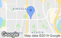 Map of Martindale, AB