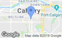 Map of Martindale, AB
