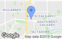 Map of Martindale, AB