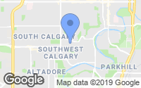 Map of Martindale, AB