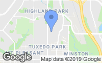 Map of Martindale, AB