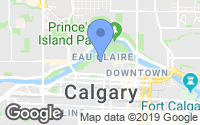 Map of Martindale, AB