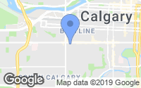 Map of Martindale, AB