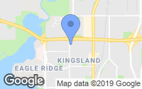 Map of Martindale, AB