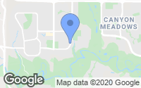 Map of Martindale, AB