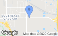 Map of Martindale, AB