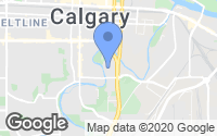 Map of Martindale, AB