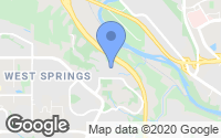 Map of Martindale, AB