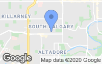 Map of Martindale, AB