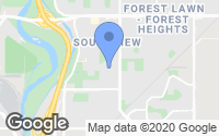 Map of Martindale, AB