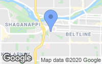 Map of Martindale, AB