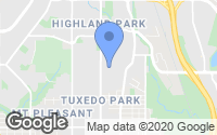 Map of Martindale, AB