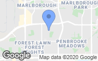 Map of Martindale, AB