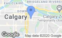 Map of Martindale, AB